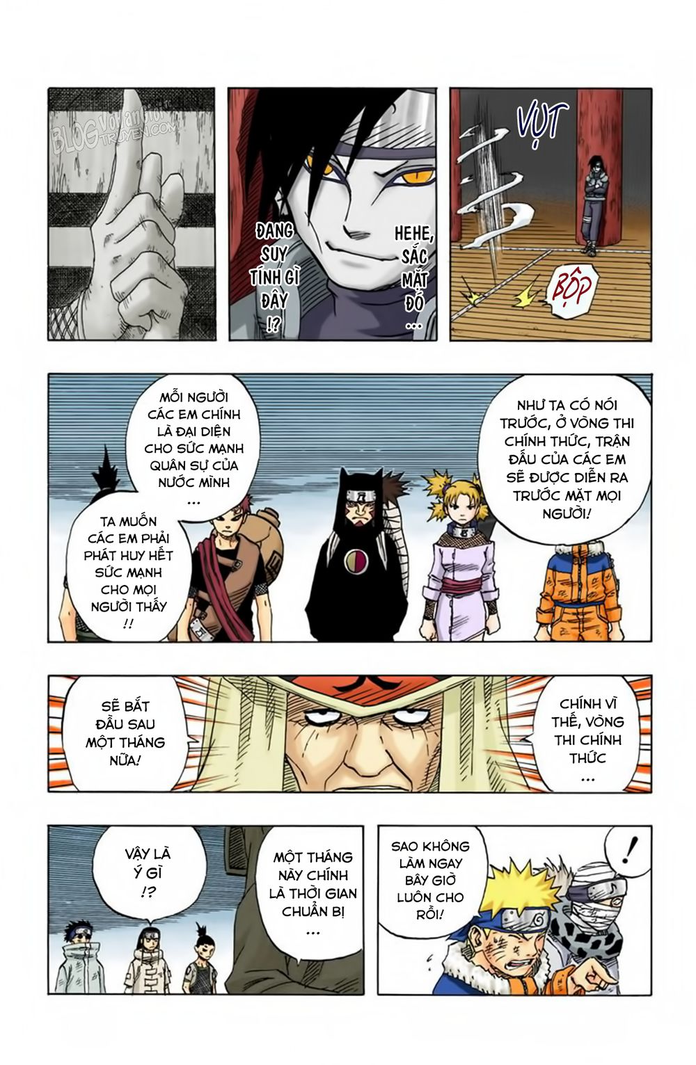 Naruto Full Màu Chapter 88 - Trang 2