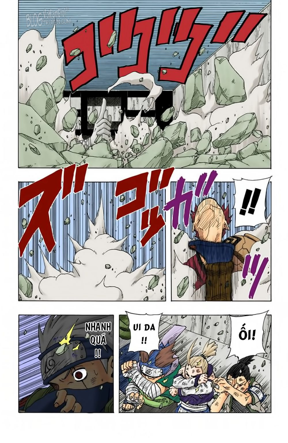 Naruto Full Màu Chapter 85 - Trang 2