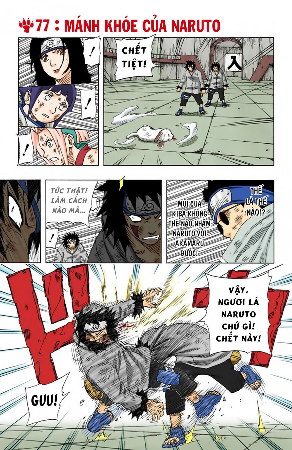 Naruto Full Màu Chapter 77 - Trang 2