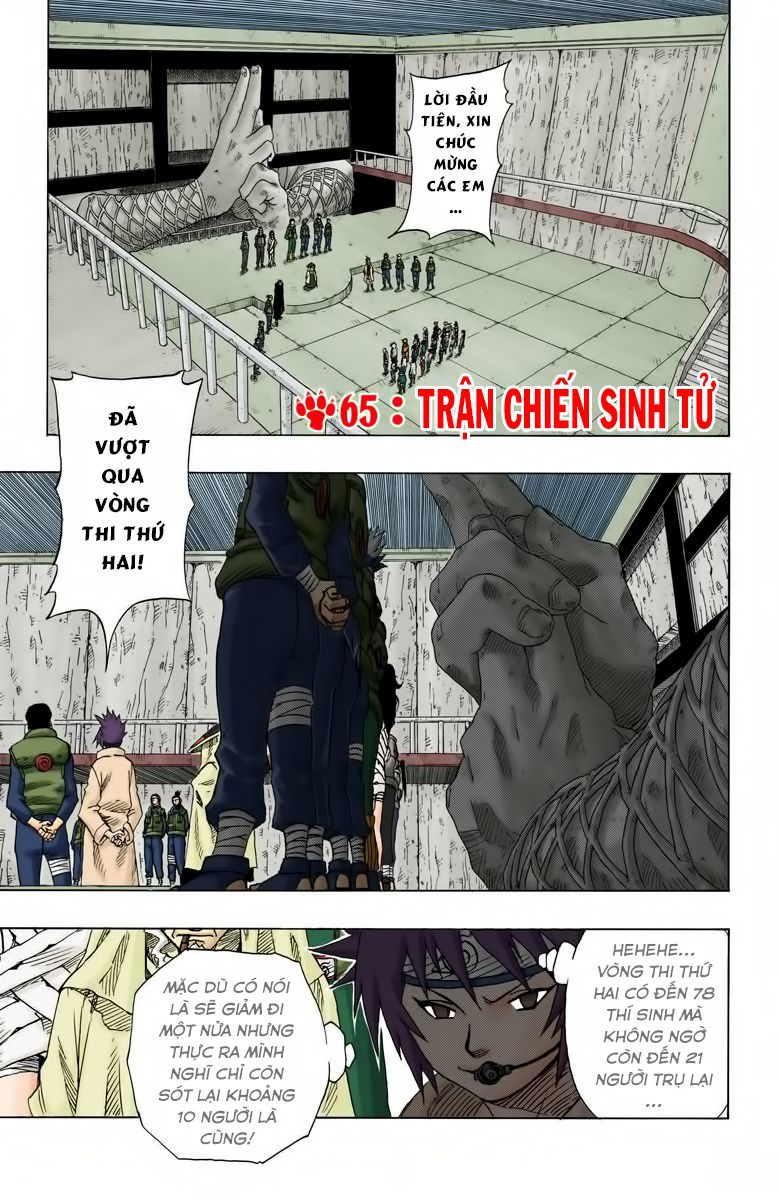 Naruto Full Màu Chapter 65 - Trang 2