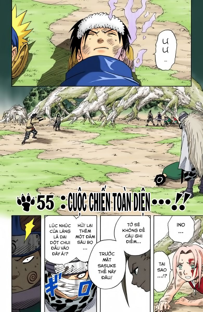 Naruto Full Màu Chapter 55 - Trang 2