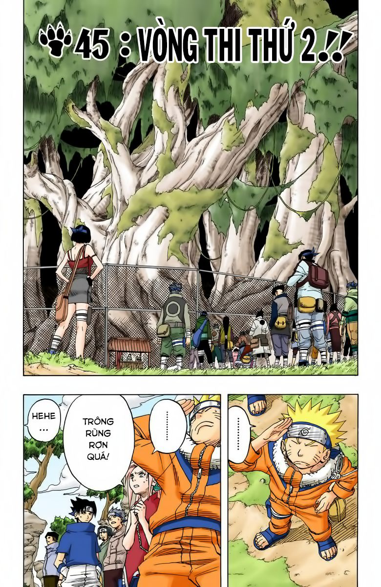 Naruto Full Màu Chapter 45 - Trang 2