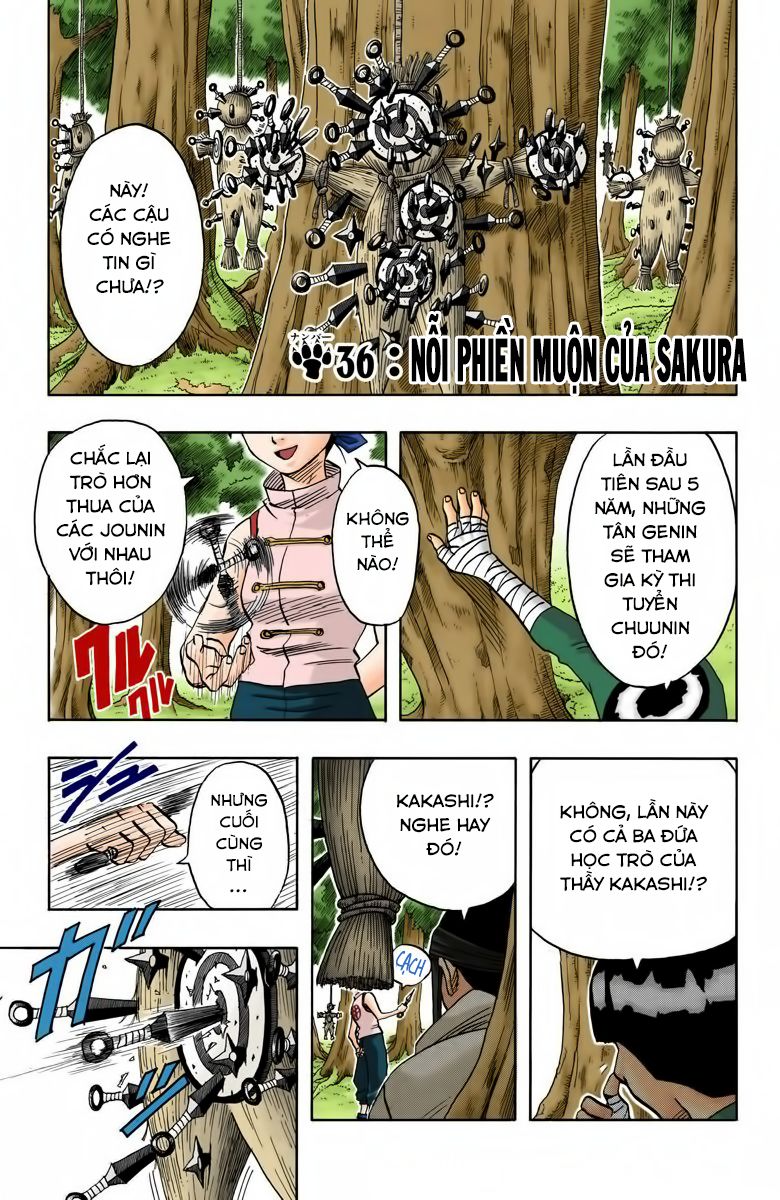 Naruto Full Màu Chapter 36 - Trang 2