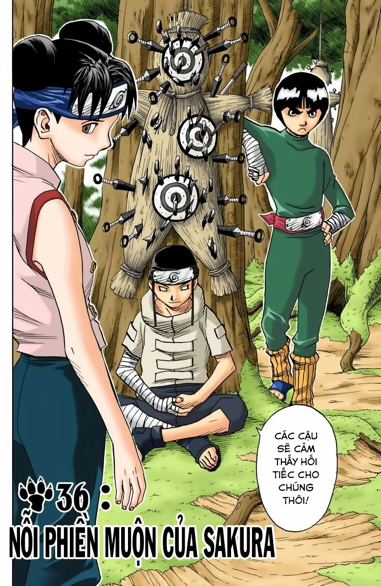 Naruto Full Màu Chapter 36 - Trang 2