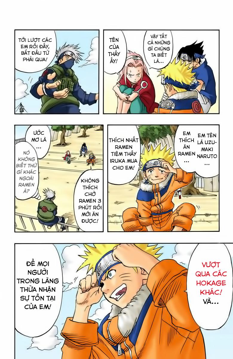 Naruto Full Màu Chapter 4 - Trang 2