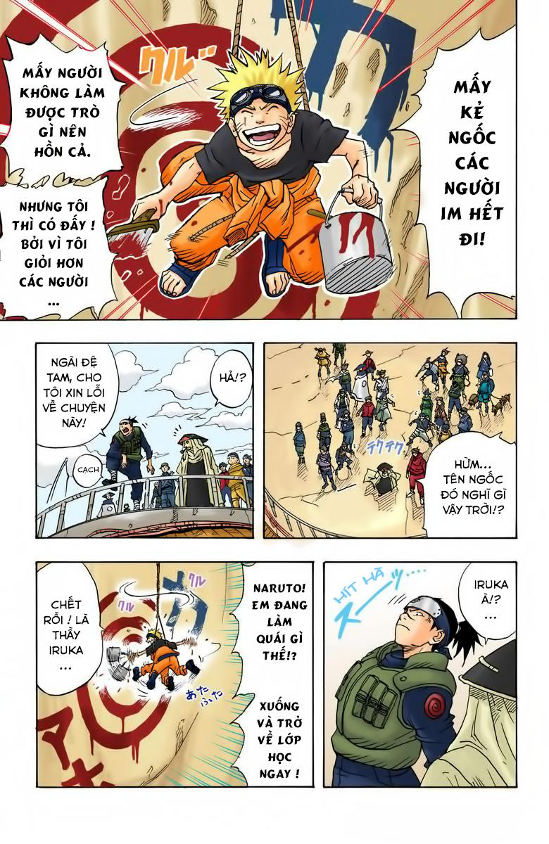 Naruto Full Màu Chapter 1.3 - Trang 2