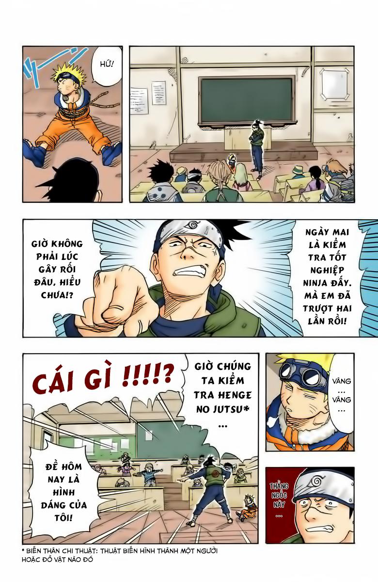 Naruto Full Màu Chapter 1.3 - Trang 2