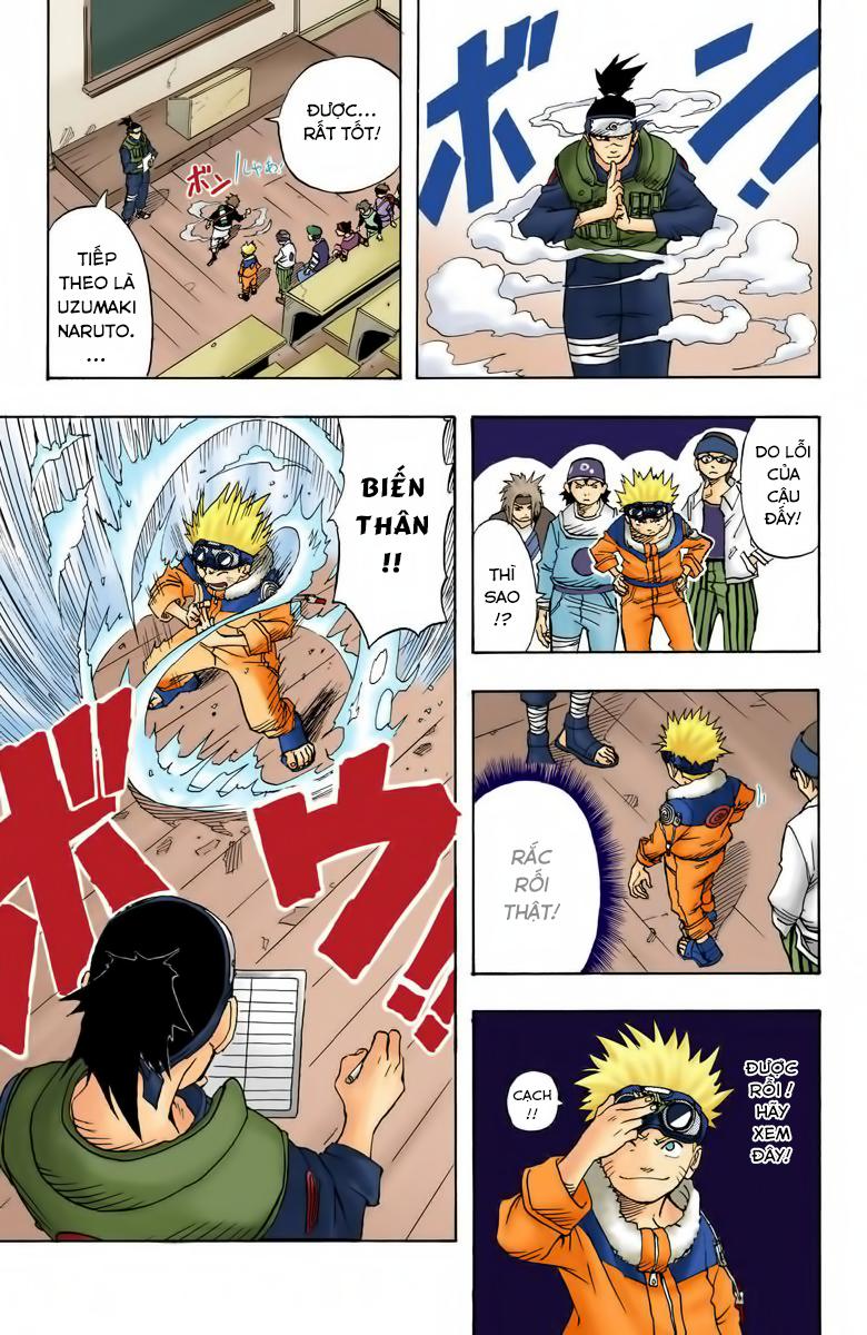 Naruto Full Màu Chapter 1.3 - Trang 2