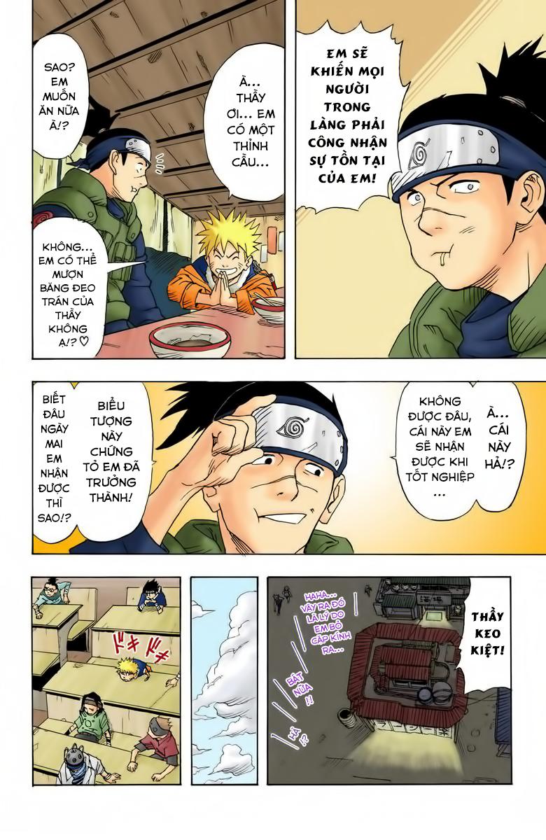 Naruto Full Màu Chapter 1.3 - Trang 2