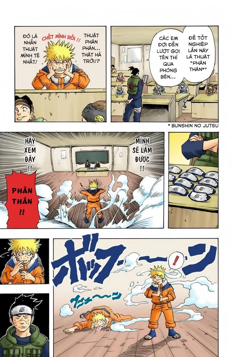 Naruto Full Màu Chapter 1.3 - Trang 2