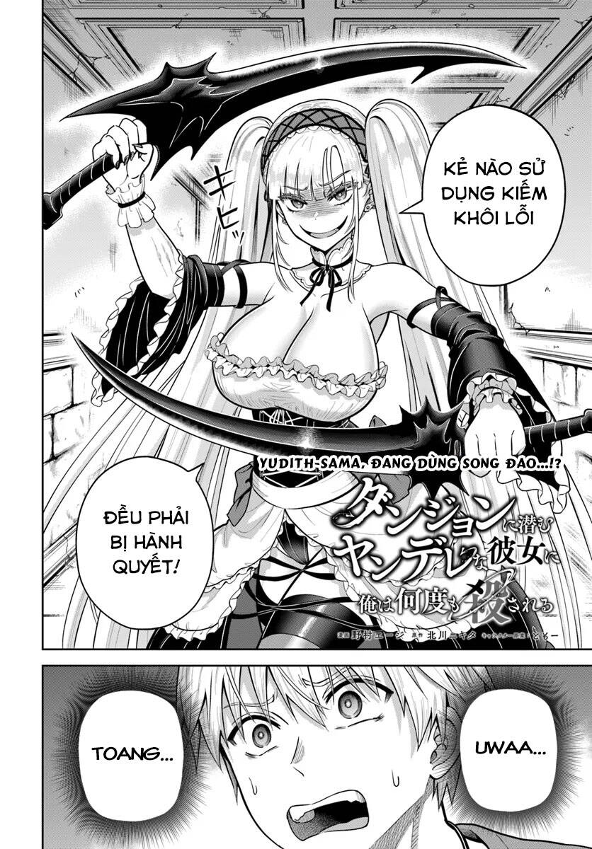 Dungeon Ni Hisomu Yandere Na Kanojo Ni Ore Wa Nando Mo Korosareru Chapter 18 - Trang 2