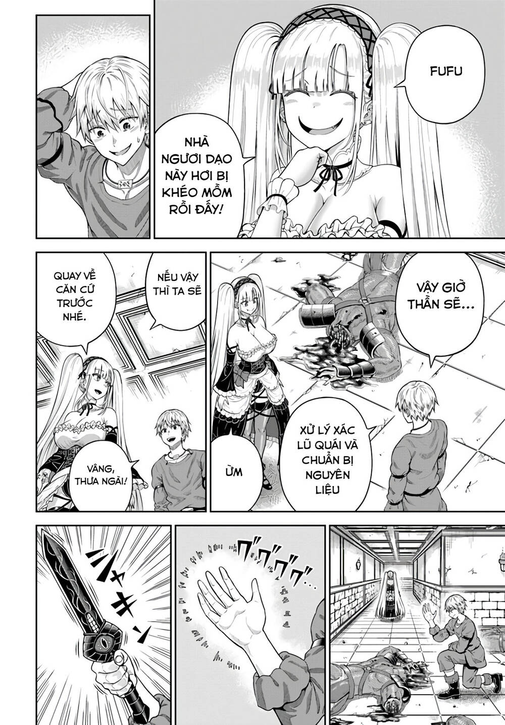 Dungeon Ni Hisomu Yandere Na Kanojo Ni Ore Wa Nando Mo Korosareru Chapter 12 - Trang 2