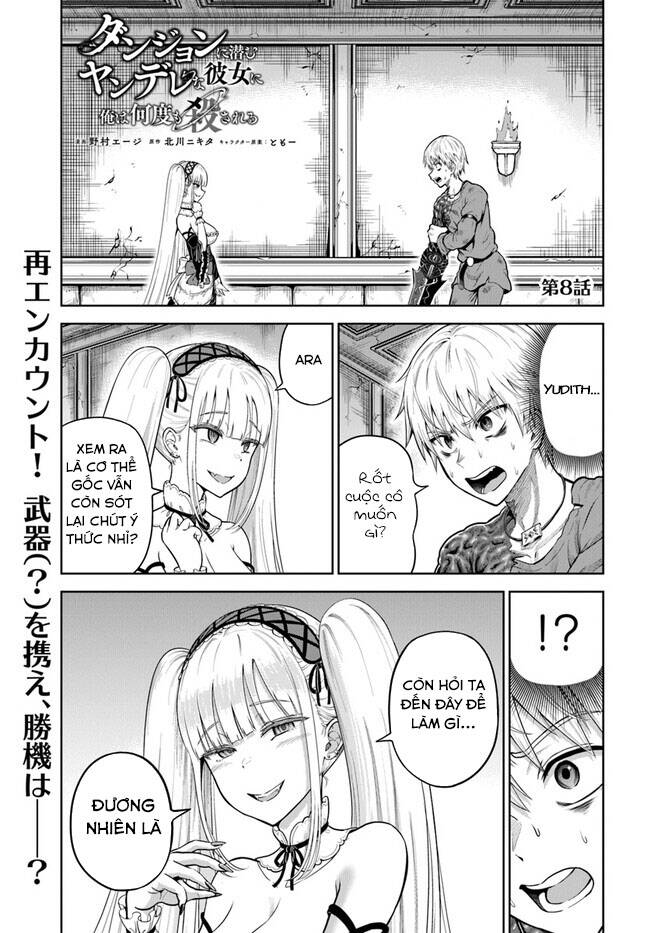 Dungeon Ni Hisomu Yandere Na Kanojo Ni Ore Wa Nando Mo Korosareru Chapter 8 - Trang 2