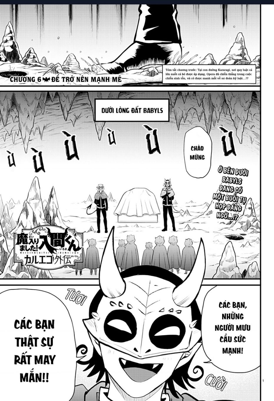 Marimashita! Iruma-Kun: Ngoại Truyện Kalego Chapter 6 - Trang 2