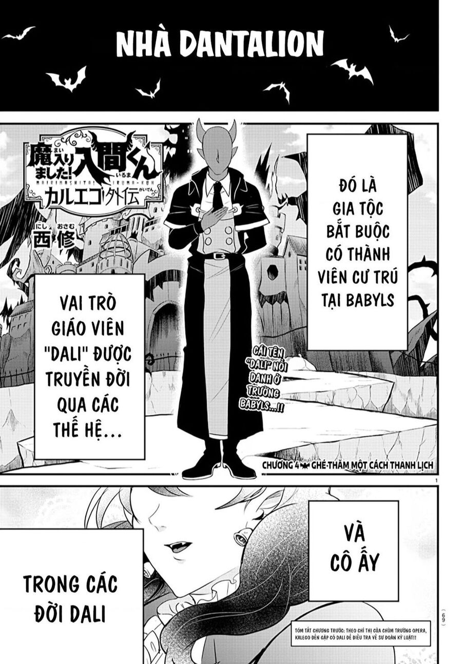 Marimashita! Iruma-Kun: Ngoại Truyện Kalego Chapter 4 - Trang 2