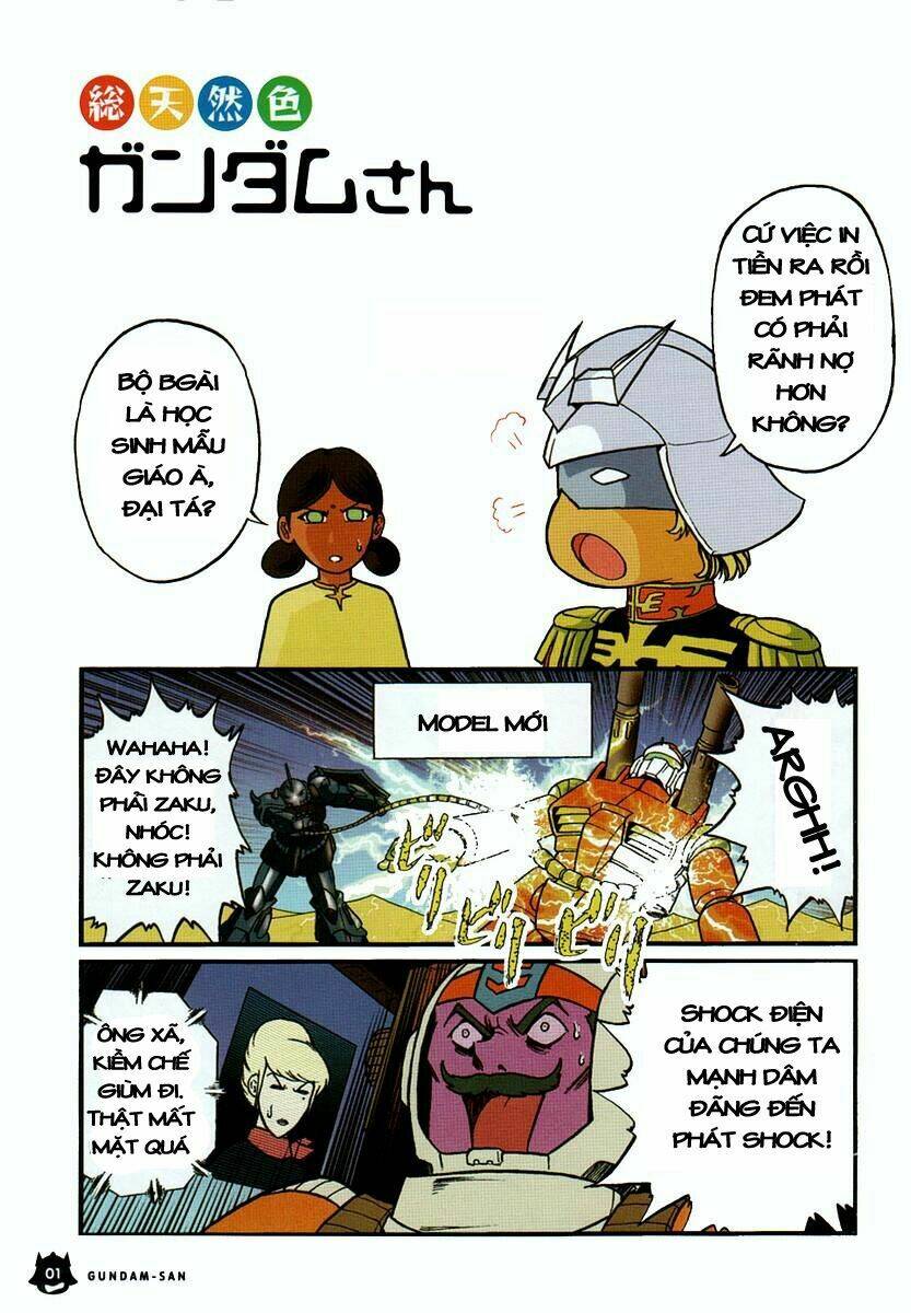 Kidou Senshi Gundam-San Chapter 1.1 - Trang 2