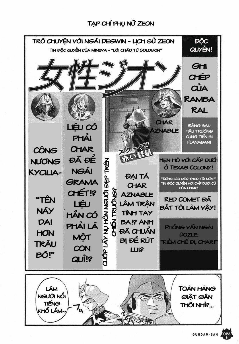 Kidou Senshi Gundam-San Chapter 1.1 - Trang 2