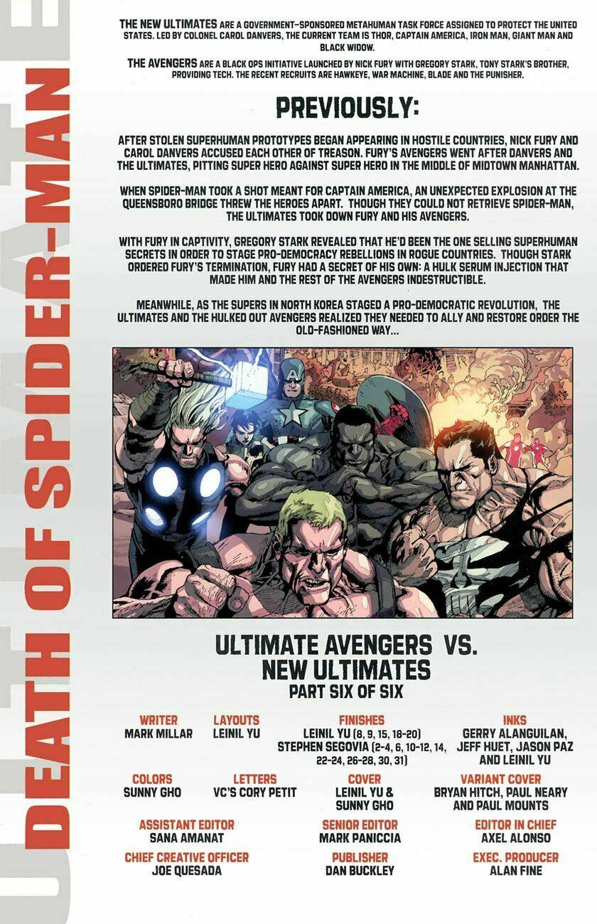 Ultimate Comics: Avengers Vs New Ultimates Chapter 6 - Trang 2