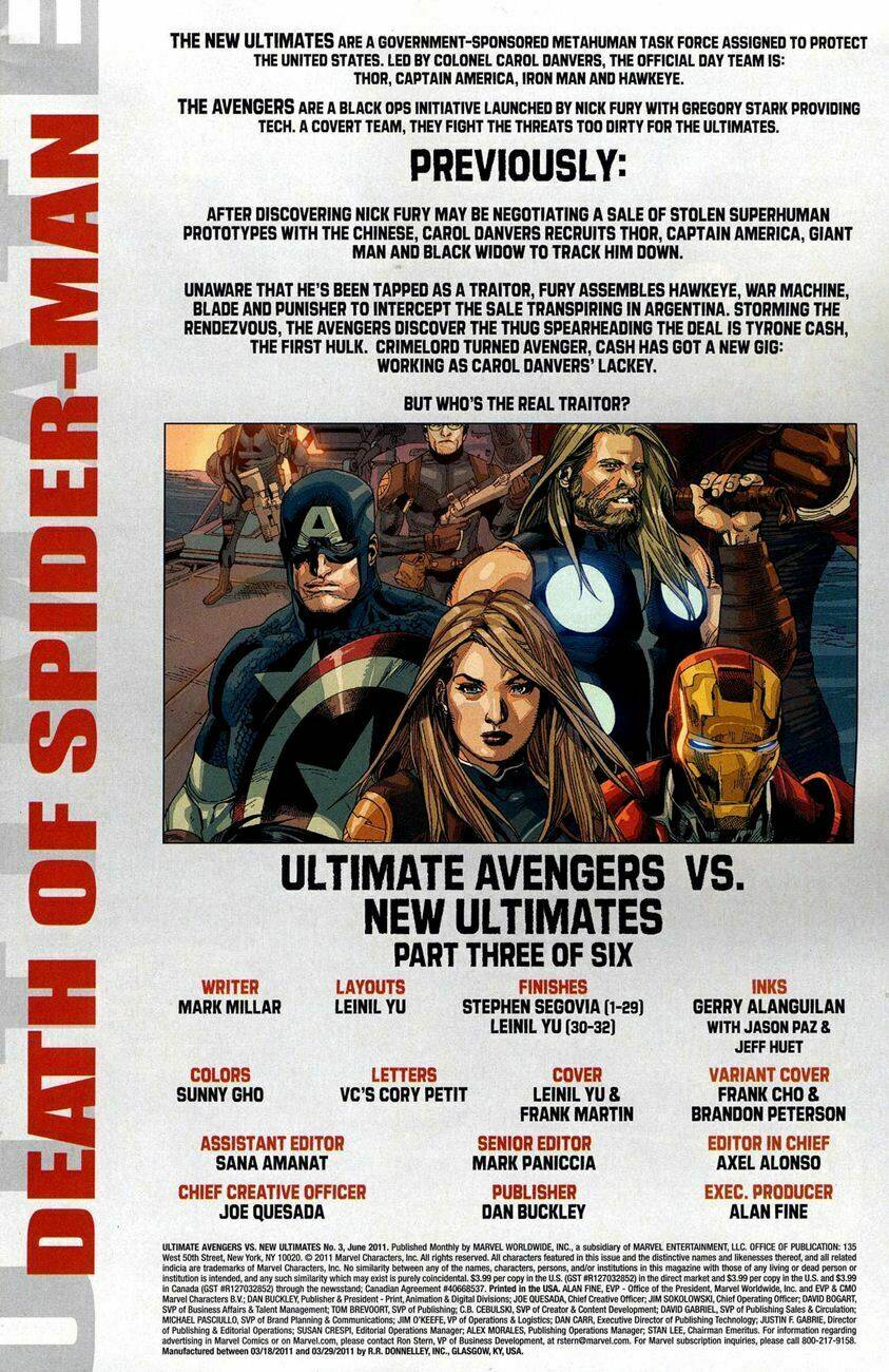 Ultimate Comics: Avengers Vs New Ultimates Chapter 3 - Trang 2