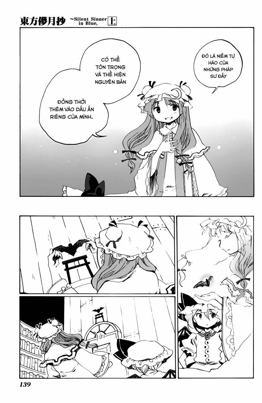 Touhou Bougetsushou: Silent Sinner In Blue Chapter 6 - Trang 2