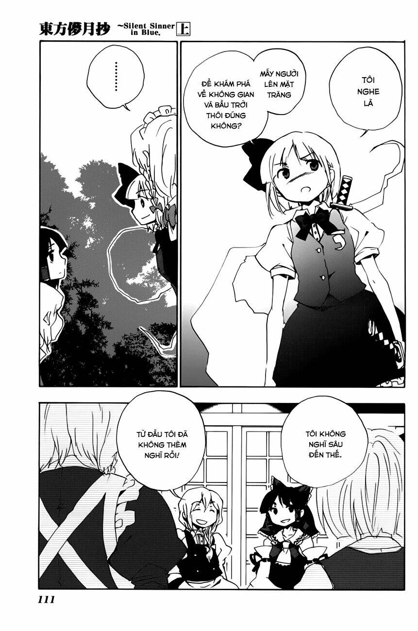 Touhou Bougetsushou: Silent Sinner In Blue Chapter 5 - Trang 2