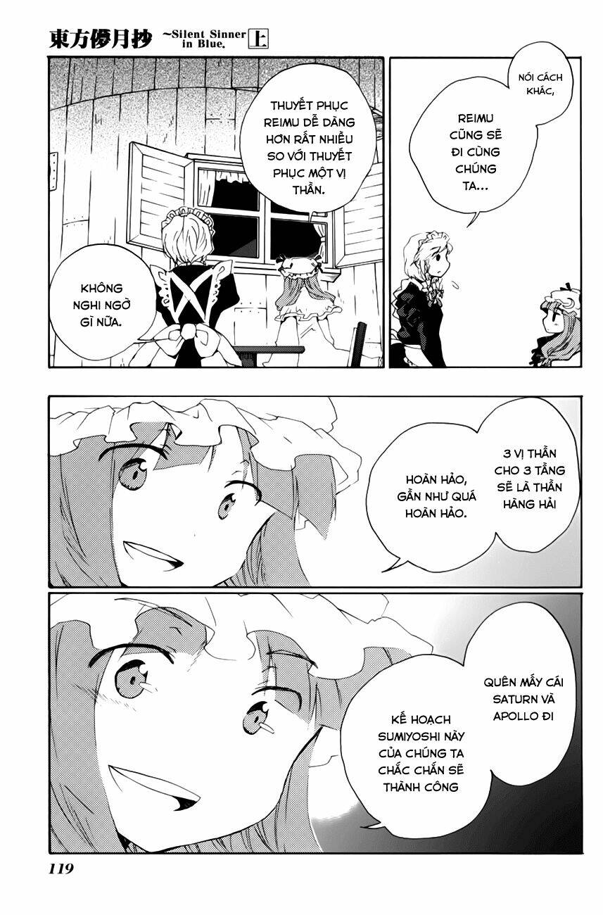 Touhou Bougetsushou: Silent Sinner In Blue Chapter 5 - Trang 2