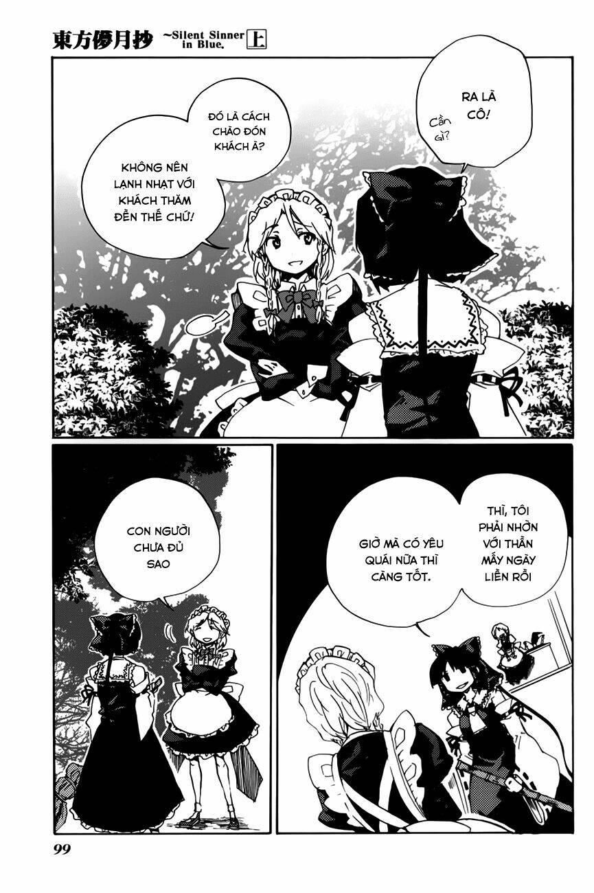 Touhou Bougetsushou: Silent Sinner In Blue Chapter 5 - Trang 2