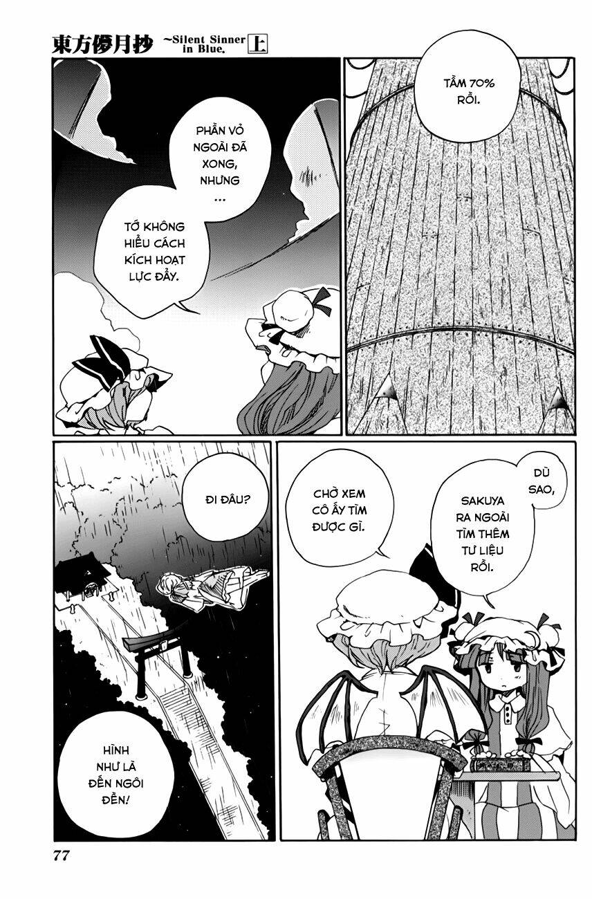 Touhou Bougetsushou: Silent Sinner In Blue Chapter 4 - Trang 2