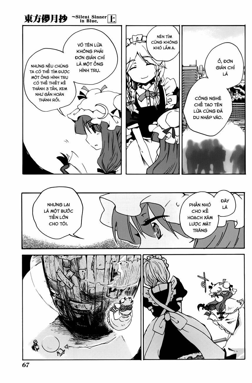 Touhou Bougetsushou: Silent Sinner In Blue Chapter 3 - Trang 2