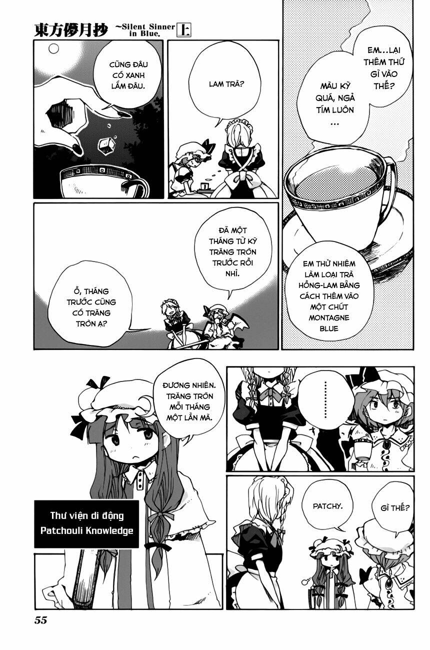 Touhou Bougetsushou: Silent Sinner In Blue Chapter 3 - Trang 2