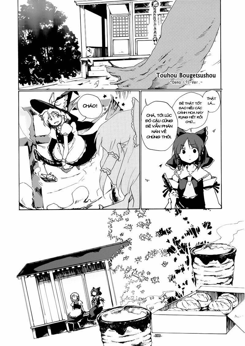 Touhou Bougetsushou: Silent Sinner In Blue Chapter 0 - Trang 2