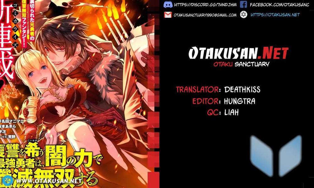 Fukushuu Wo Koinegau Saikyou Yuusha Wa, Yami No Chikara De Senmetsu Musou Suru Chapter 1 - Trang 2