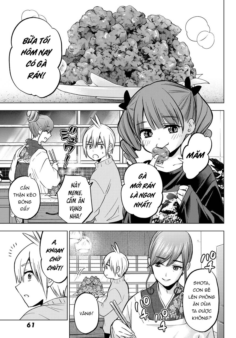 Hiiragi-San Chi No Kyuuketsu Jijou Chapter 22 - Trang 2