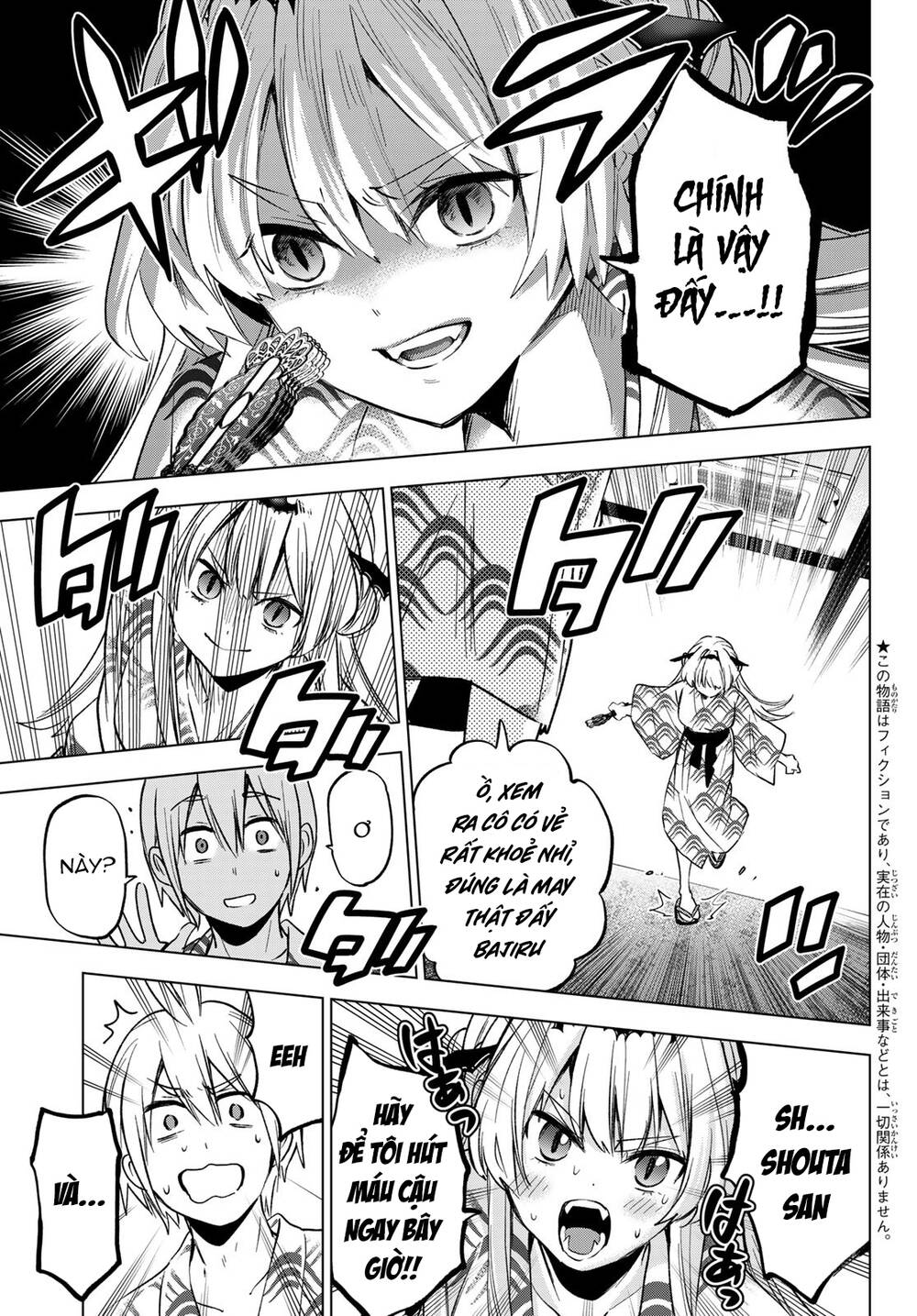 Hiiragi-San Chi No Kyuuketsu Jijou Chapter 20 - Trang 2