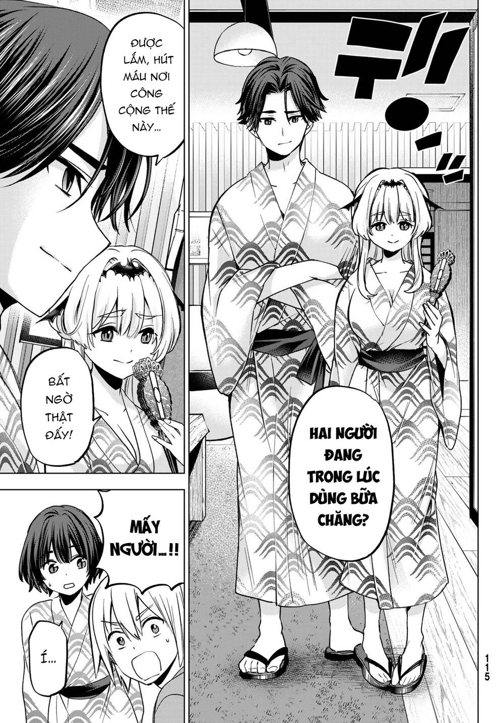 Hiiragi-San Chi No Kyuuketsu Jijou Chapter 19 - Trang 2