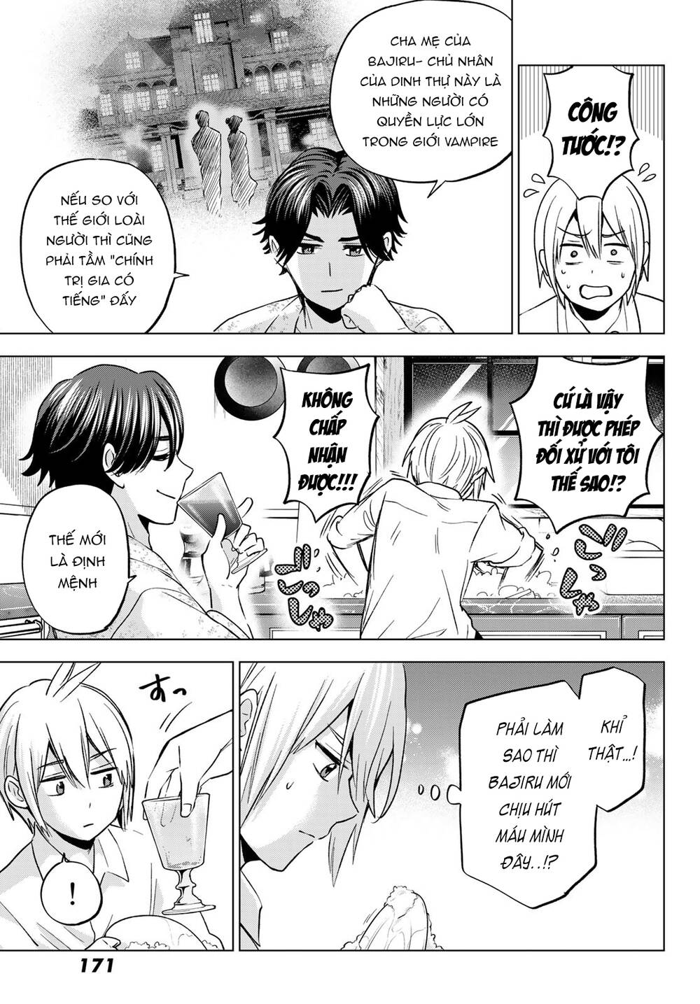 Hiiragi-San Chi No Kyuuketsu Jijou Chapter 17 - Trang 2