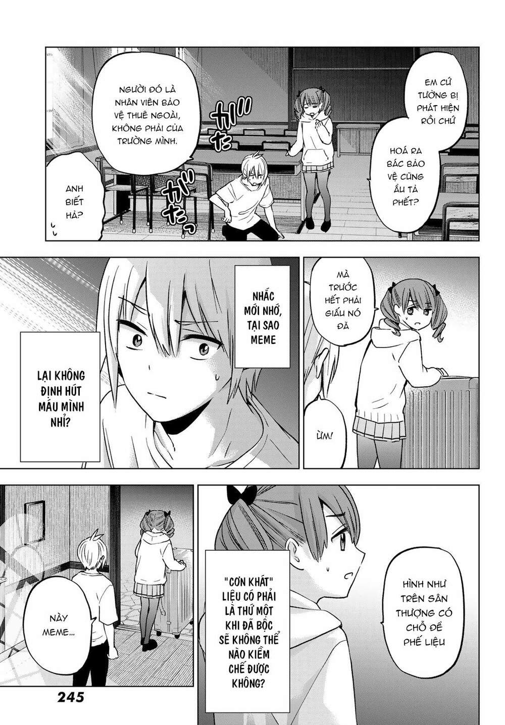 Hiiragi-San Chi No Kyuuketsu Jijou Chapter 14 - Trang 2