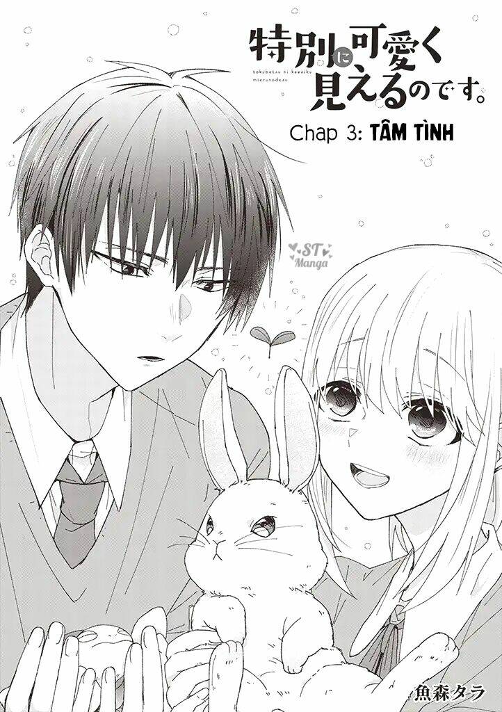 Tokubetsu Ni Kawaiku Mieru No Desu. Chapter 3 - Trang 2