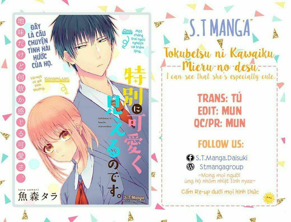 Tokubetsu Ni Kawaiku Mieru No Desu. Chapter 1 - Trang 2