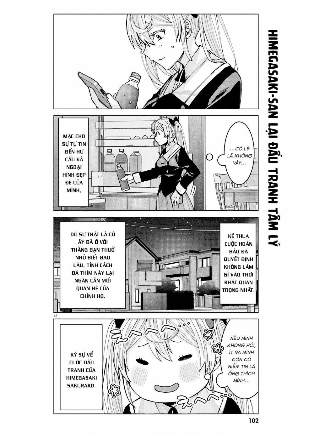 Himegasaki Sakurako Wa Kyoumo Fubin Kawaii! Chapter 8 - Trang 2