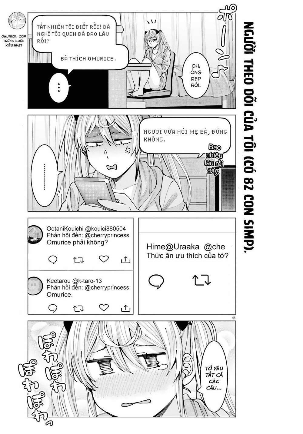 Himegasaki Sakurako Wa Kyoumo Fubin Kawaii! Chapter 4 - Trang 2