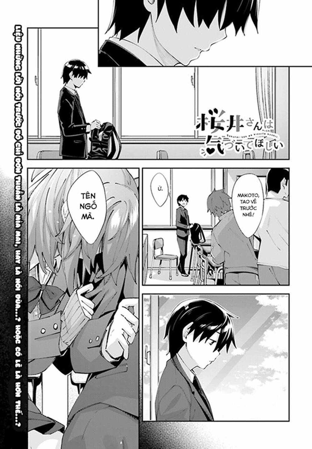 Sakurai-San Muốn Được Để Ý Chapter 22 - Trang 2