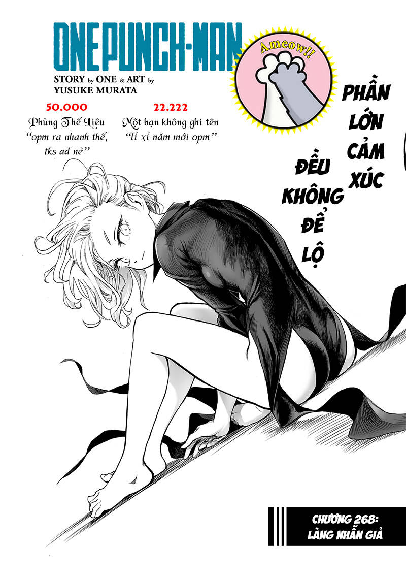 One-Punch Man Chapter 268 - Trang 2