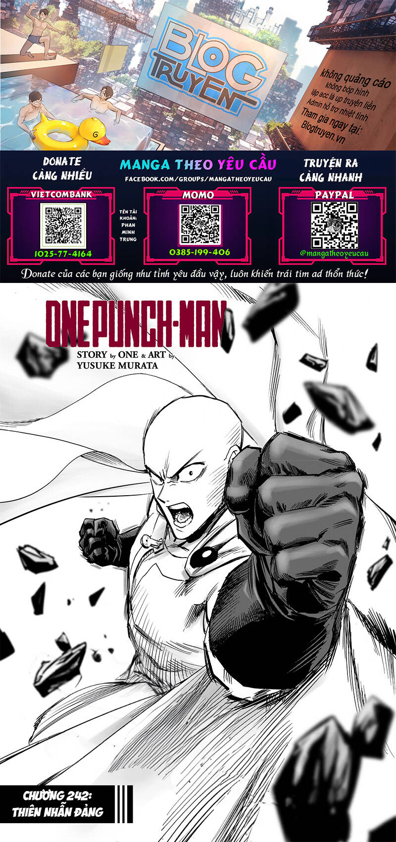 One-Punch Man Chapter 242 - Trang 2