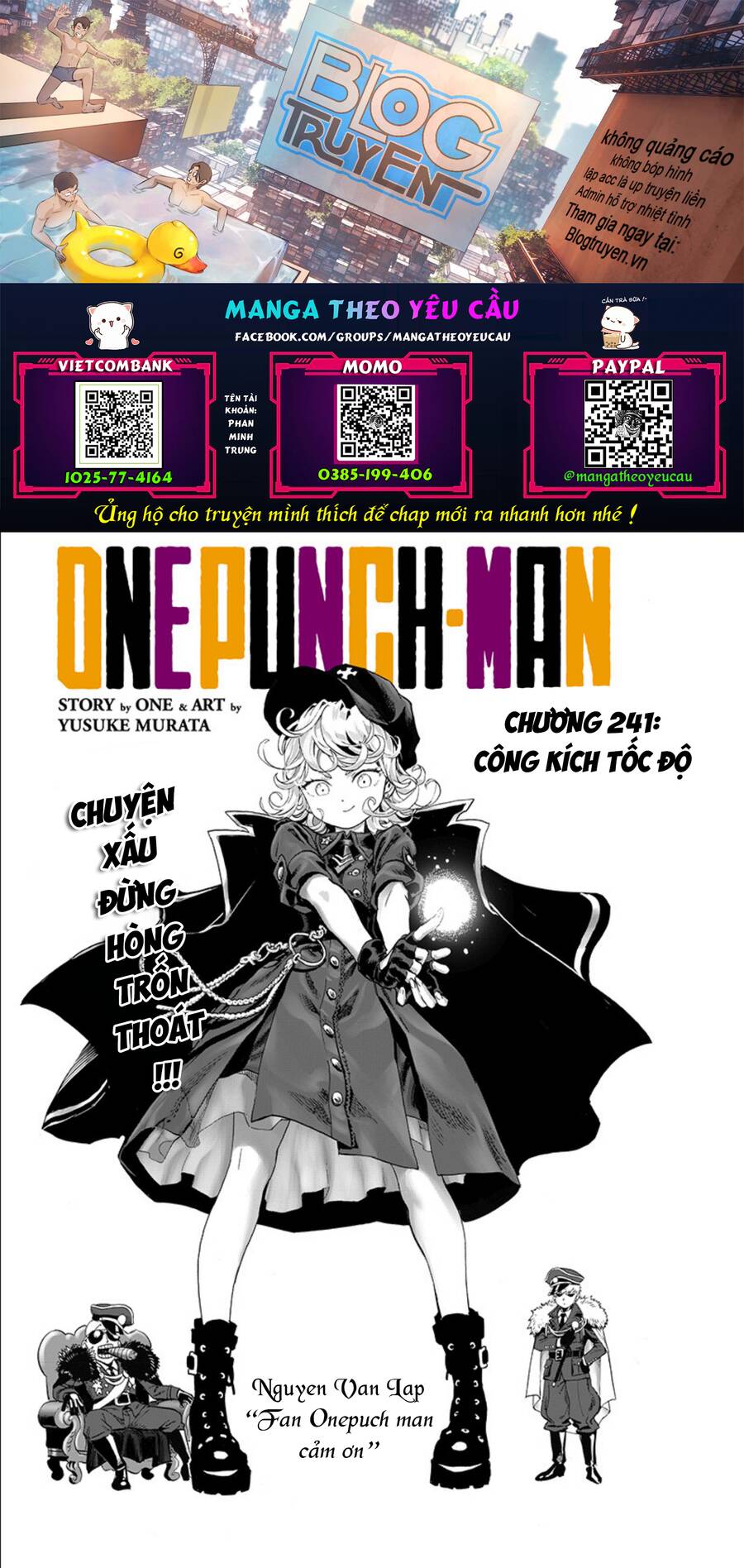 One-Punch Man Chapter 241 - Trang 2