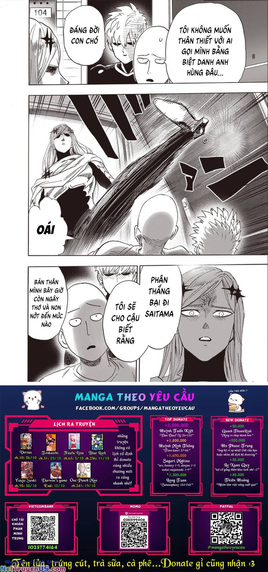 One-Punch Man Chapter 240 - Trang 2