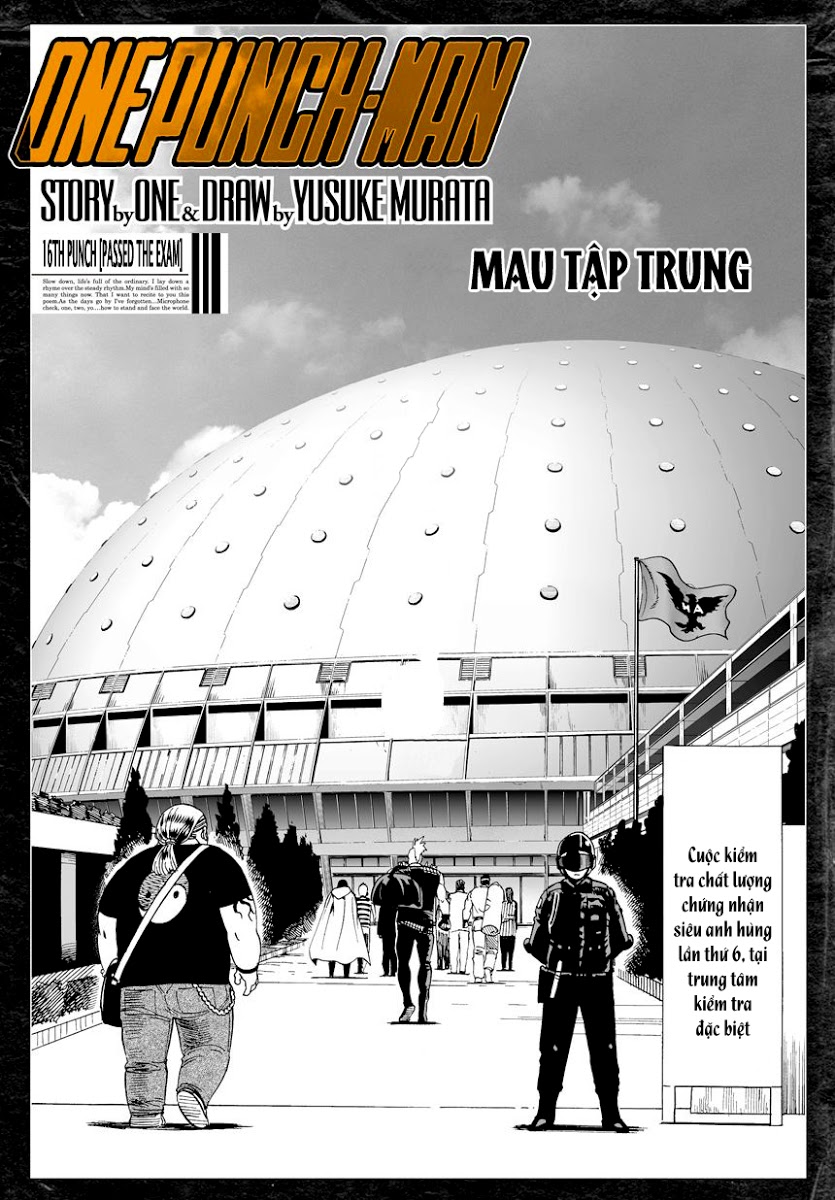 One-Punch Man Chapter 16 - Trang 2