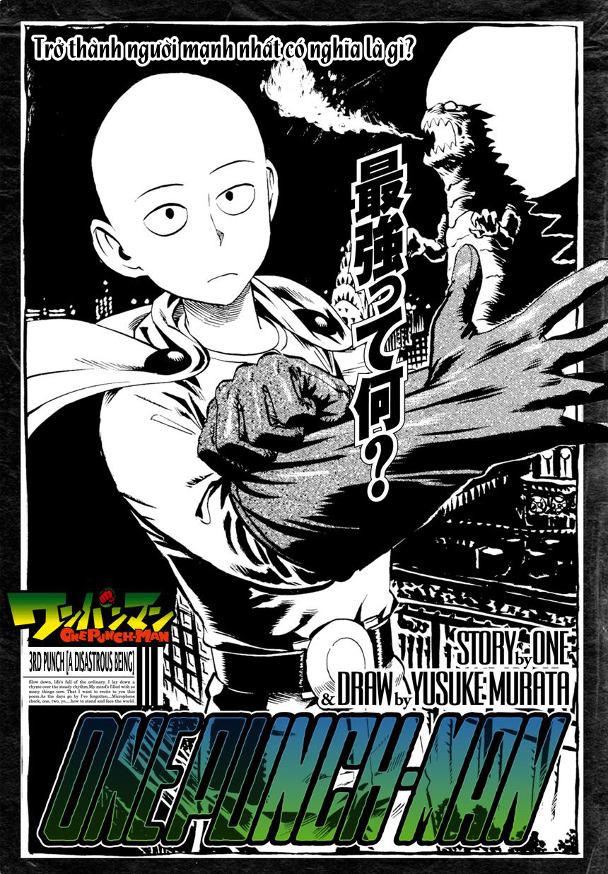 One-Punch Man Chapter 3 - Trang 2