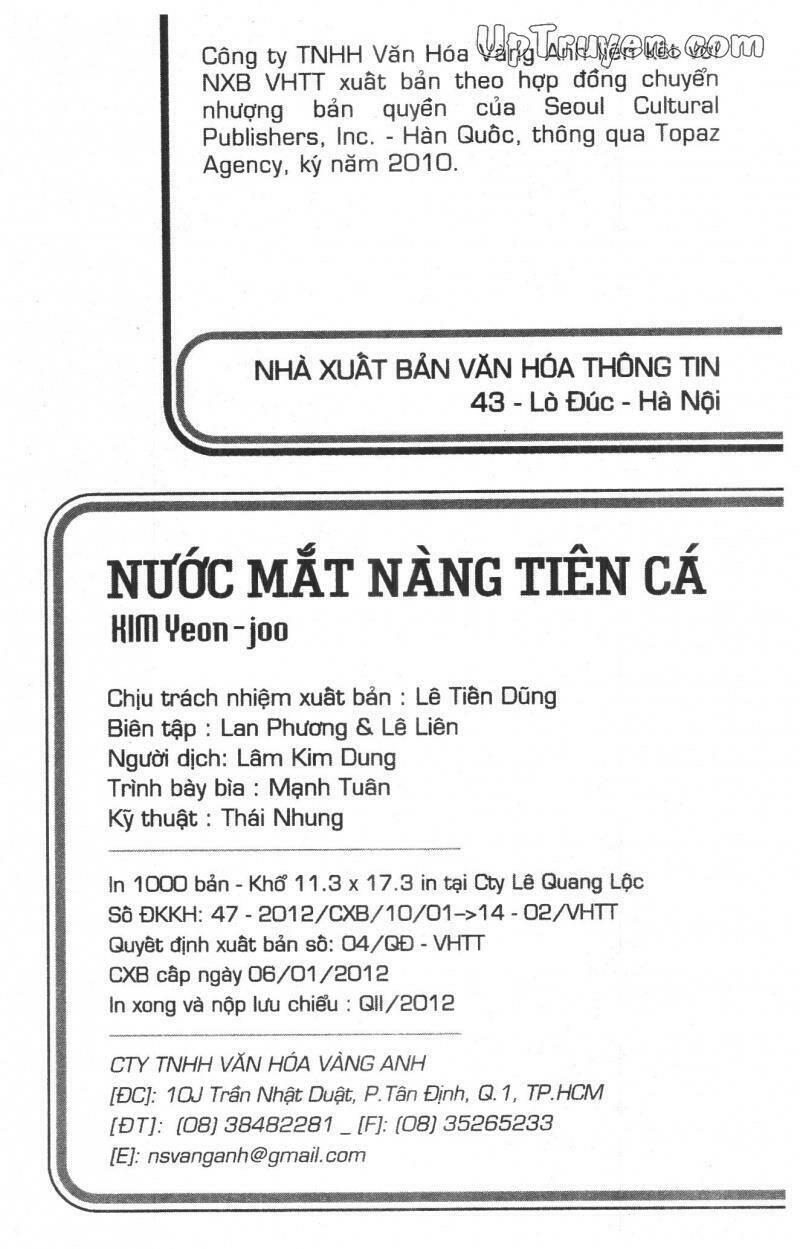 Nước Mắt Nàng Tiên Cá Chapter 7 - Trang 2