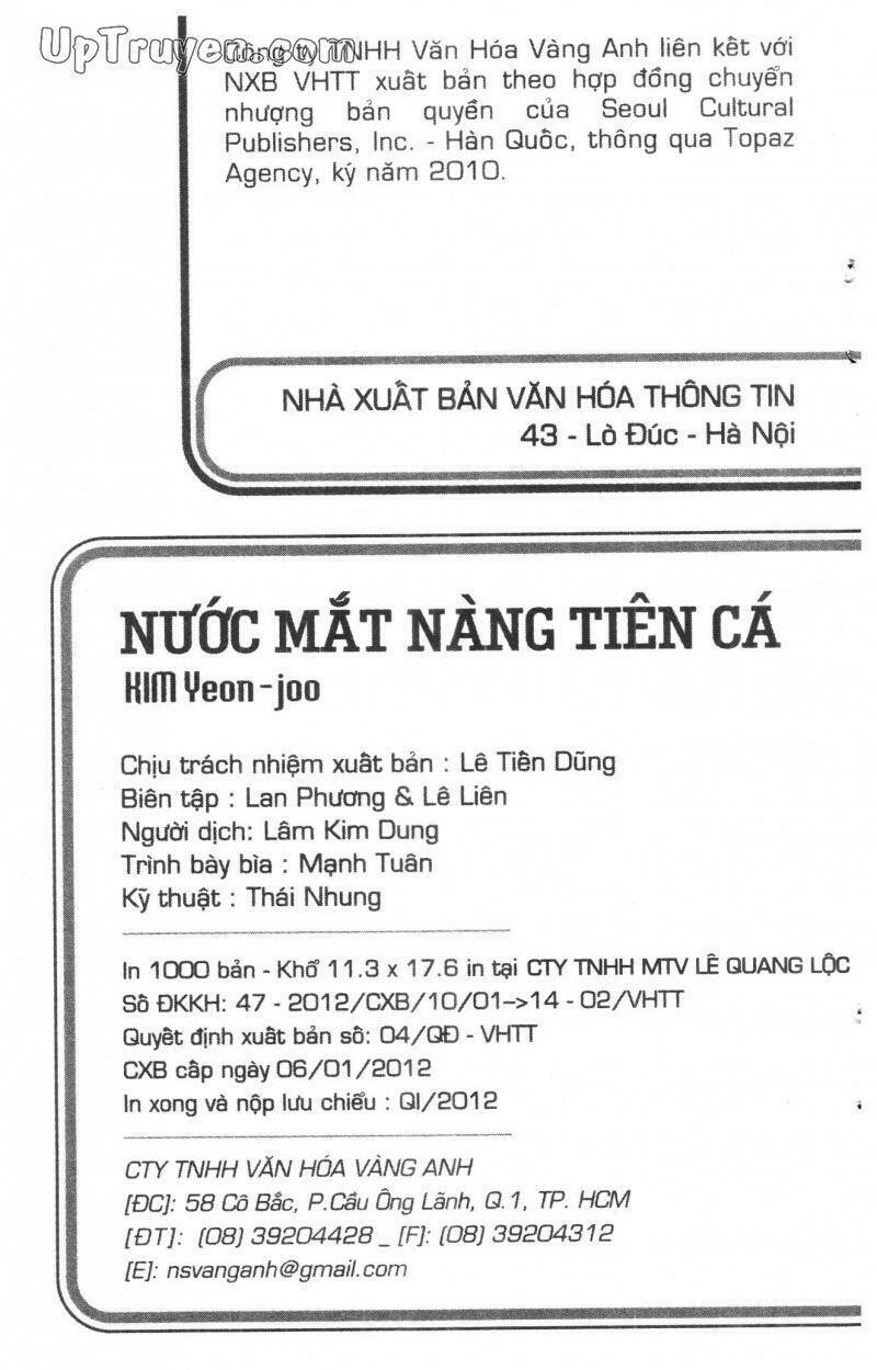 Nước Mắt Nàng Tiên Cá Chapter 3 - Trang 2